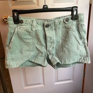 Paint Splatter Shorts